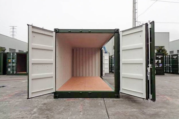 Contenedores Ejido Contenitore Marittimo 20 Pz Open Side Verde