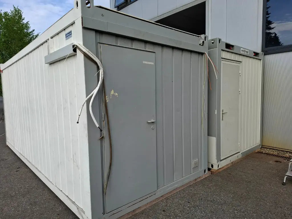 Widmer Modulare BürocontainerGebraucht 6,06 m Länge 2,22 kg Gewicht