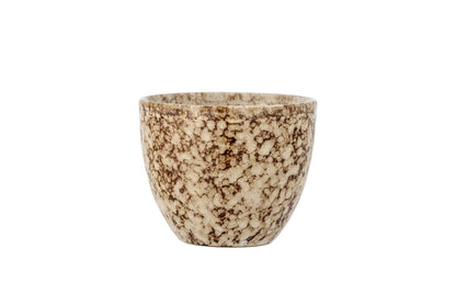 Luxusbetten24 Avelin Tasse Aus Steingut Ohne Henkel, Mehrfarbig
