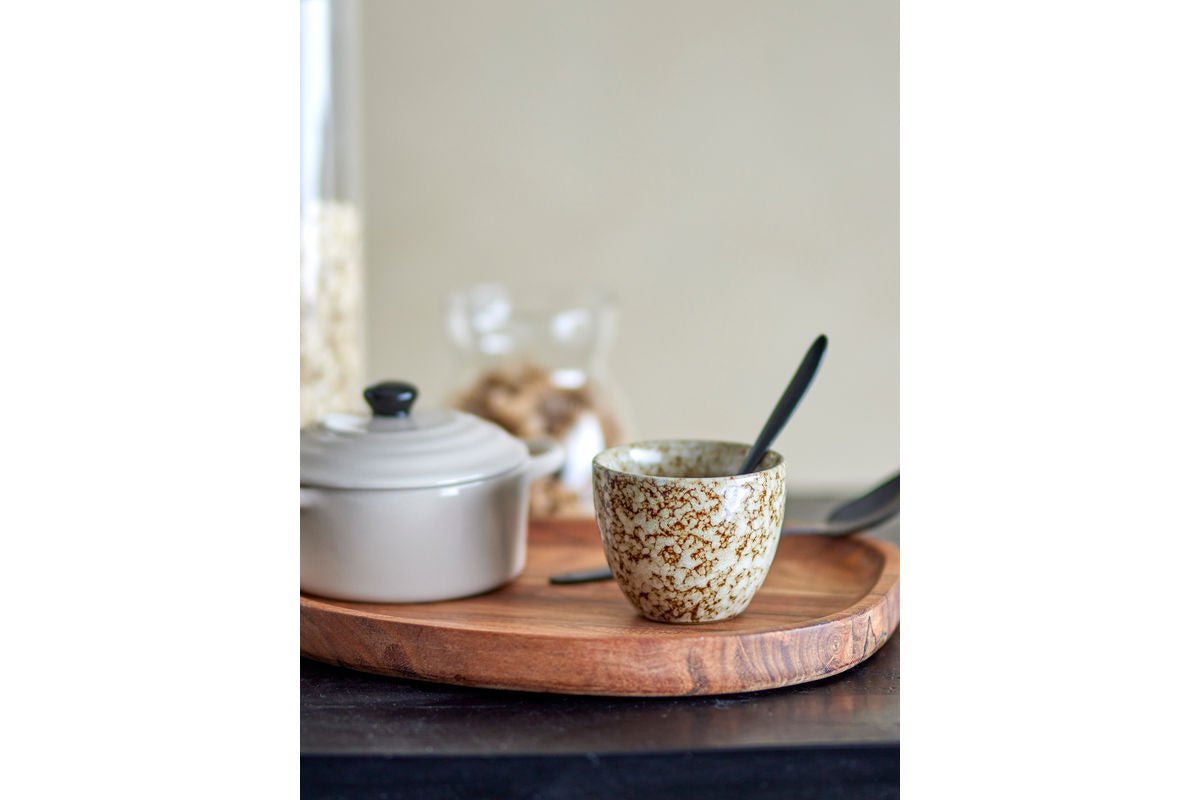 Luxusbetten24 Avelin Tasse Aus Steingut Ohne Henkel, Mehrfarbig