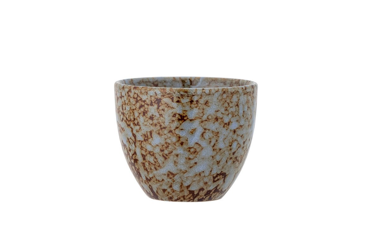 Luxusbetten24 Avelin Tasse Aus Steingut Ohne Henkel, Mehrfarbig