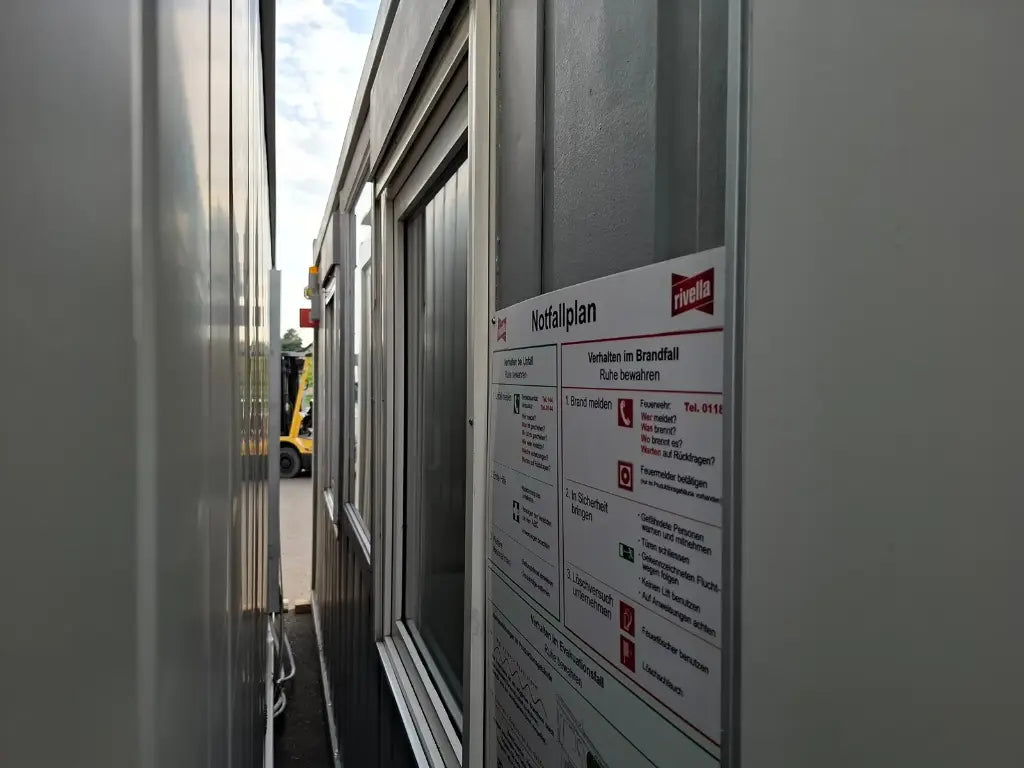 Widmer Modulare BürocontainerGebraucht 6,06 m Länge 2,22 kg Gewicht