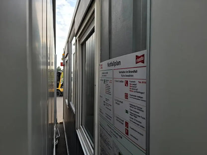 Widmer Modulare BürocontainerGebraucht 6,06 m Länge 2,22 kg Gewicht