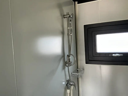 Mobilheim Tiny Home mit Badezimmer, isolierte Wände, 5,7 m L