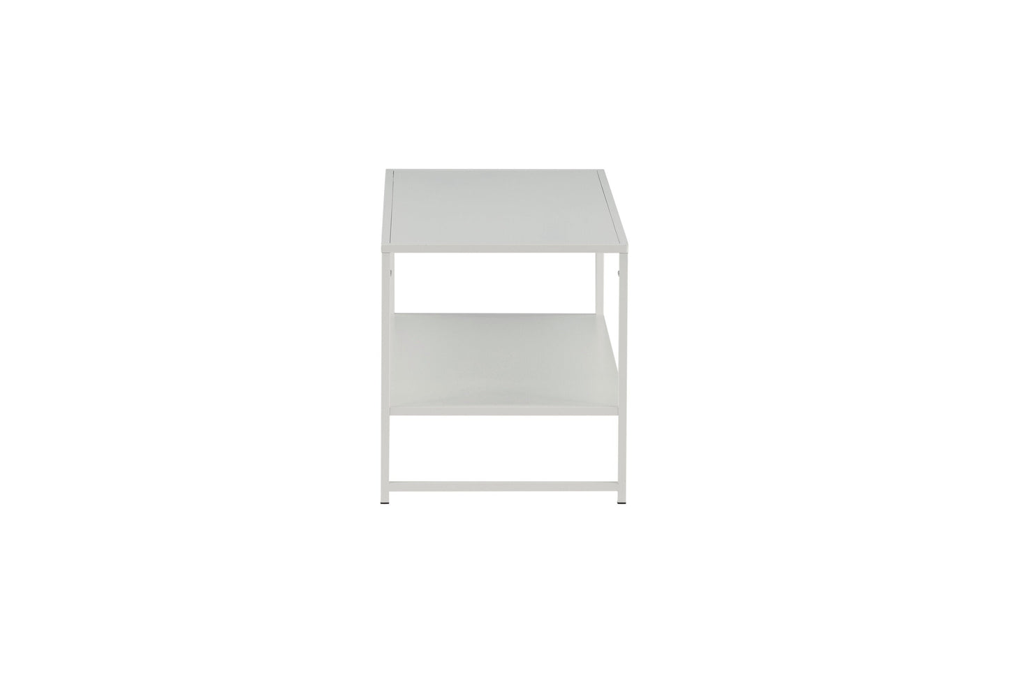 Luxusbetten24 Beistelltisch Lichtberg – Schlichtes Weißes Design Für Wohnzimmer