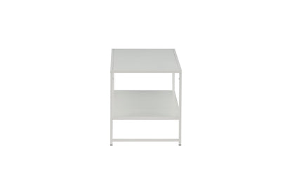 Luxusbetten24 Beistelltisch Lichtberg – Schlichtes Weißes Design Für Wohnzimmer