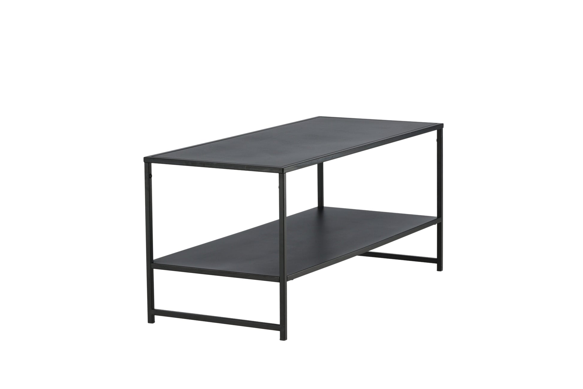 Luxusbetten24 Baar Beistelltisch mit Ablagefläche, Schwarz, Modernes Design