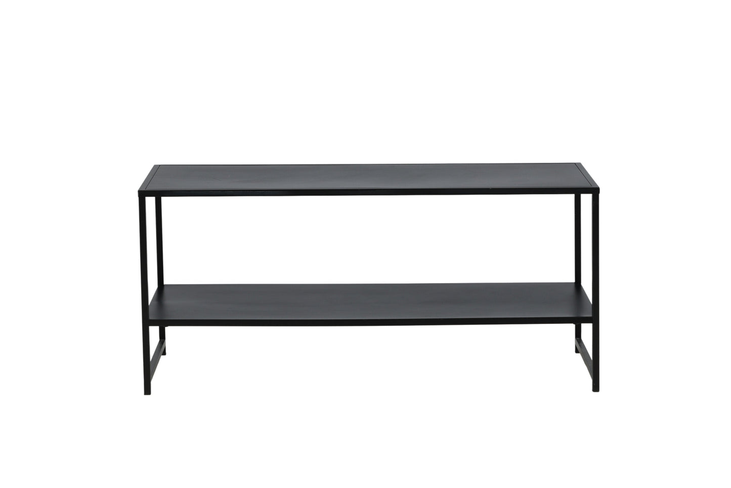 Luxusbetten24 Baar Beistelltisch mit Ablagefläche, Schwarz, Modernes Design