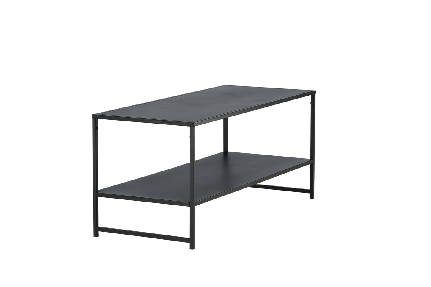 Luxusbetten24 Baar Beistelltisch mit Ablagefläche, Schwarz, Modernes Design