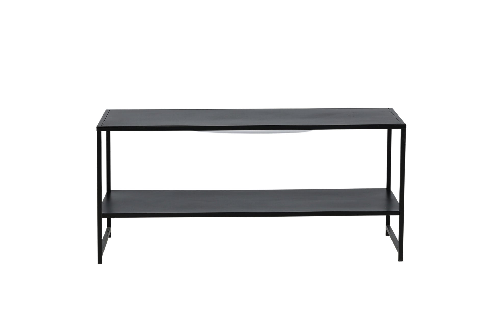 Luxusbetten24 Baar Beistelltisch mit Ablagefläche, Schwarz, Modernes Design