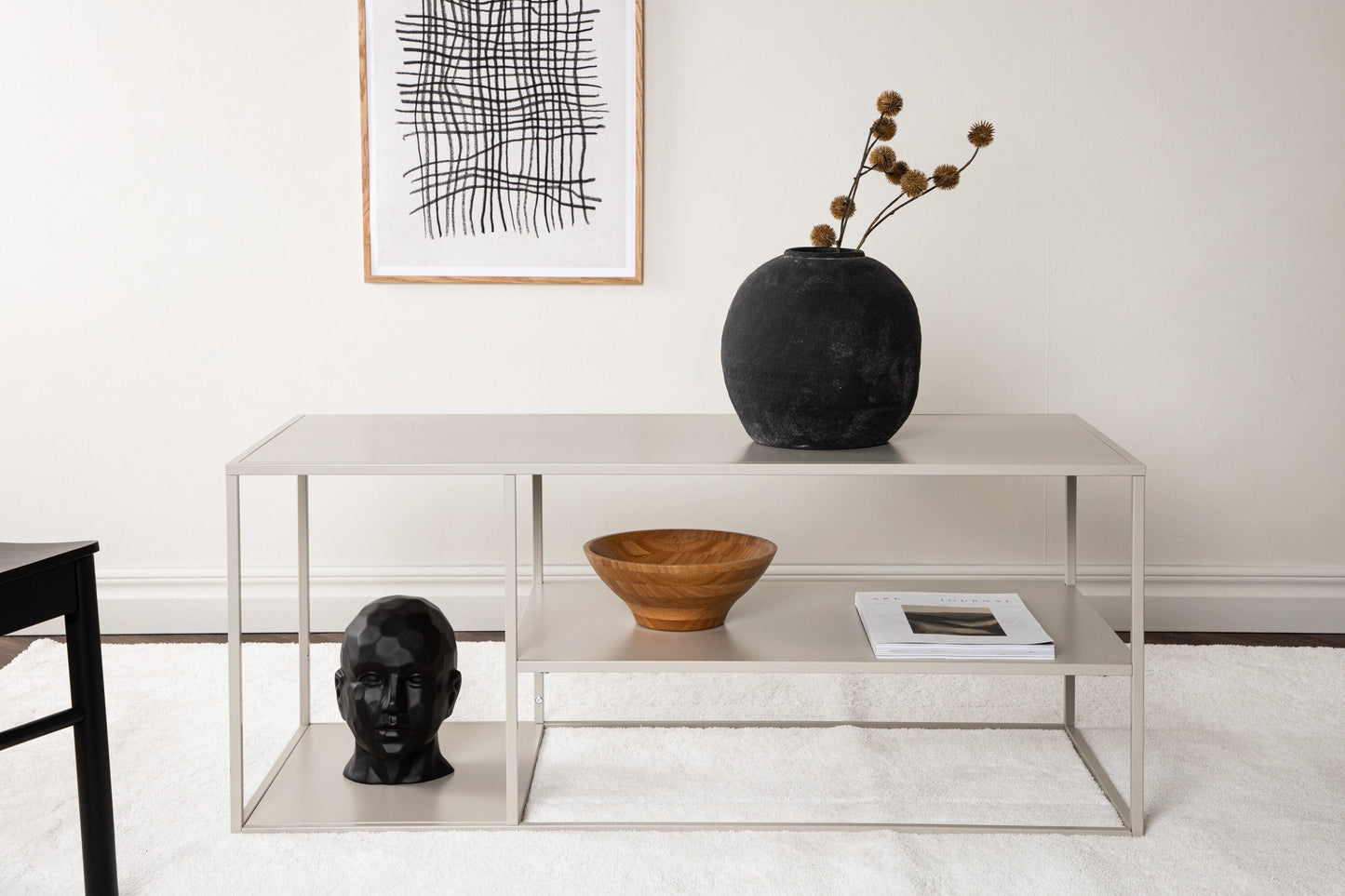 Skapa Beistelltisch Beige – Modernes, Schlichtes Design für Wohnzimmer, 139 €