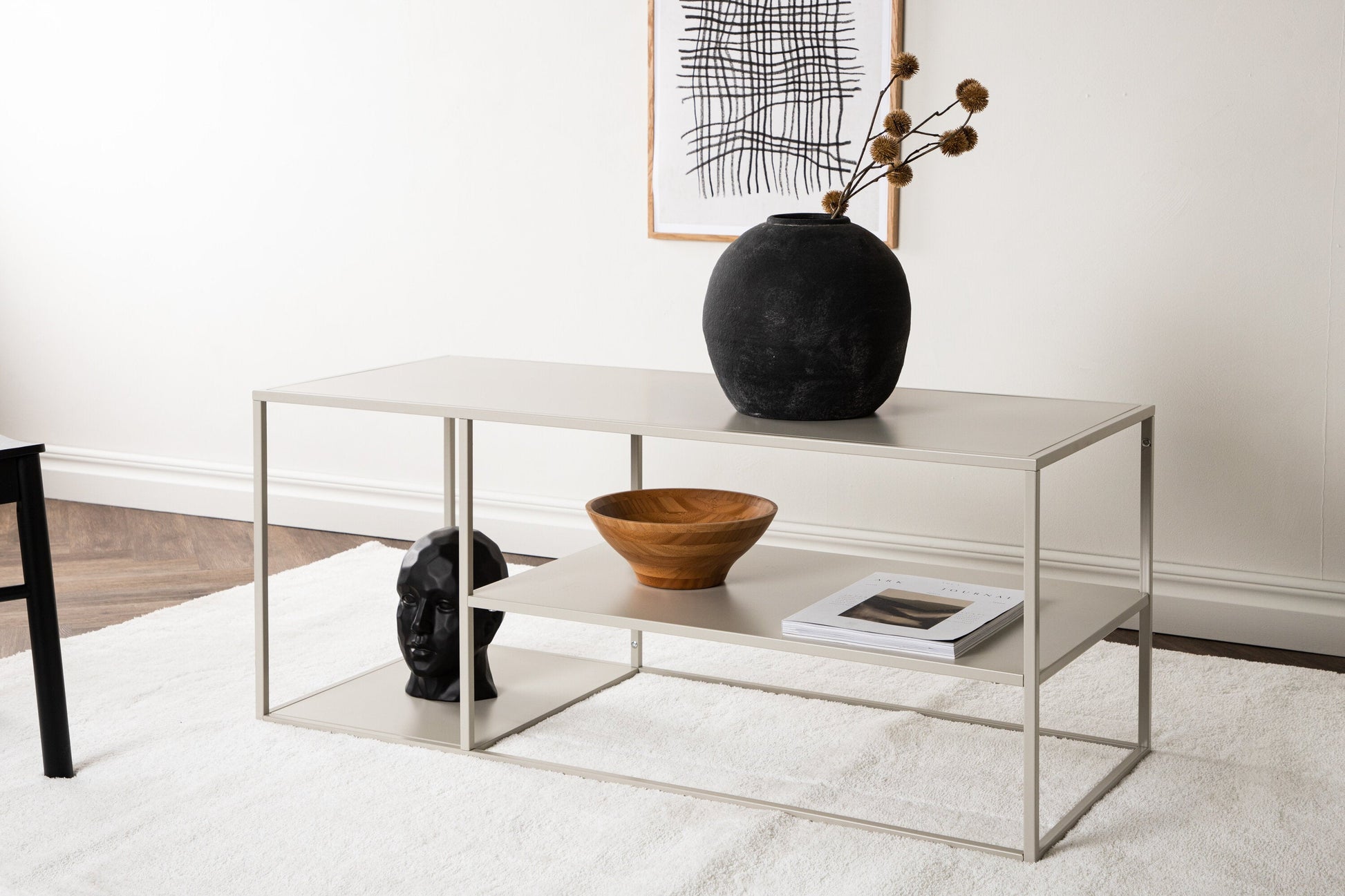 Skapa Beistelltisch Beige – Modernes, Schlichtes Design für Wohnzimmer, 139 €