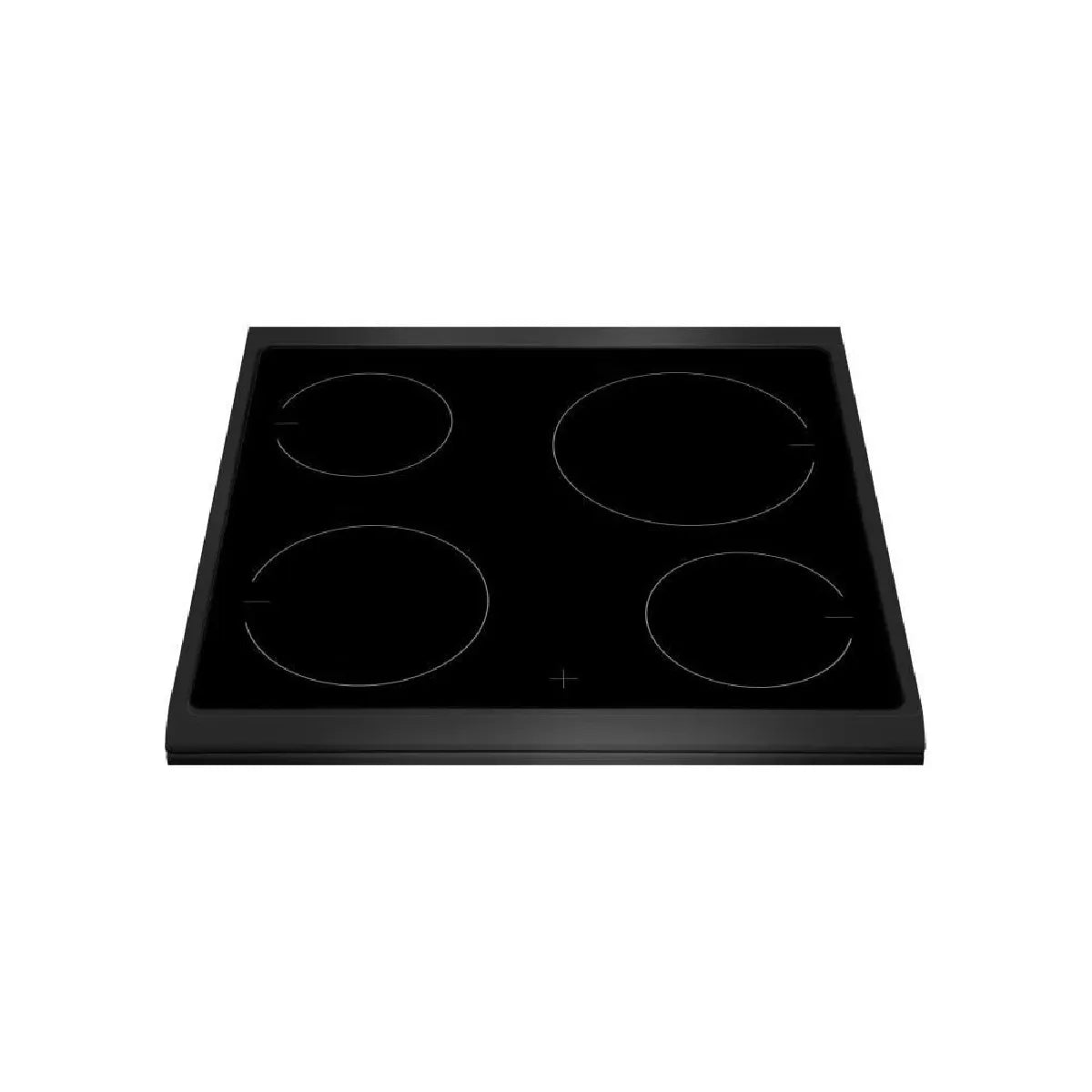 Amica ACV6003RN Cocina Vitrocerámica 60 Cm 4 Quemadores Multifunción Negro