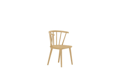 Luxusbetten24 Ivara 2er Set Stuhl aus Gummibaumholz, Natur