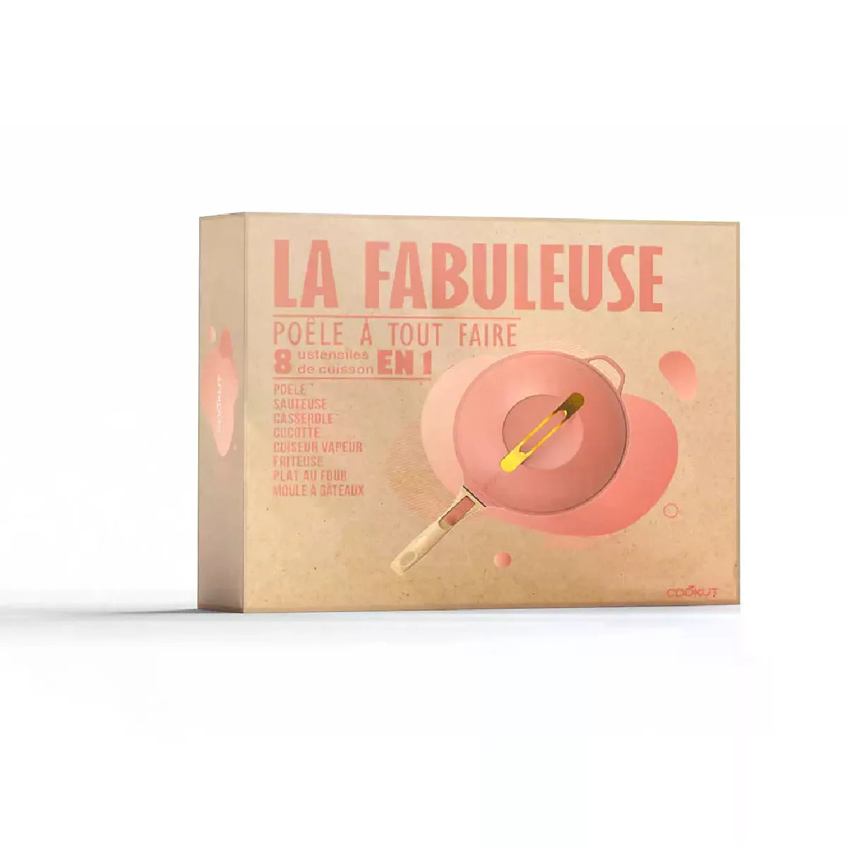 Poêle Multifonction 8 en 1 La Fabuleuse COOKUT MKR00014262654