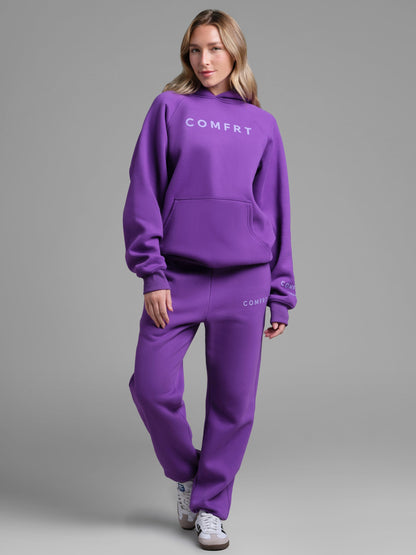 Comfrt Tranquil Hoodie Unisex Gewichtet Oversized Entspannend Komfort