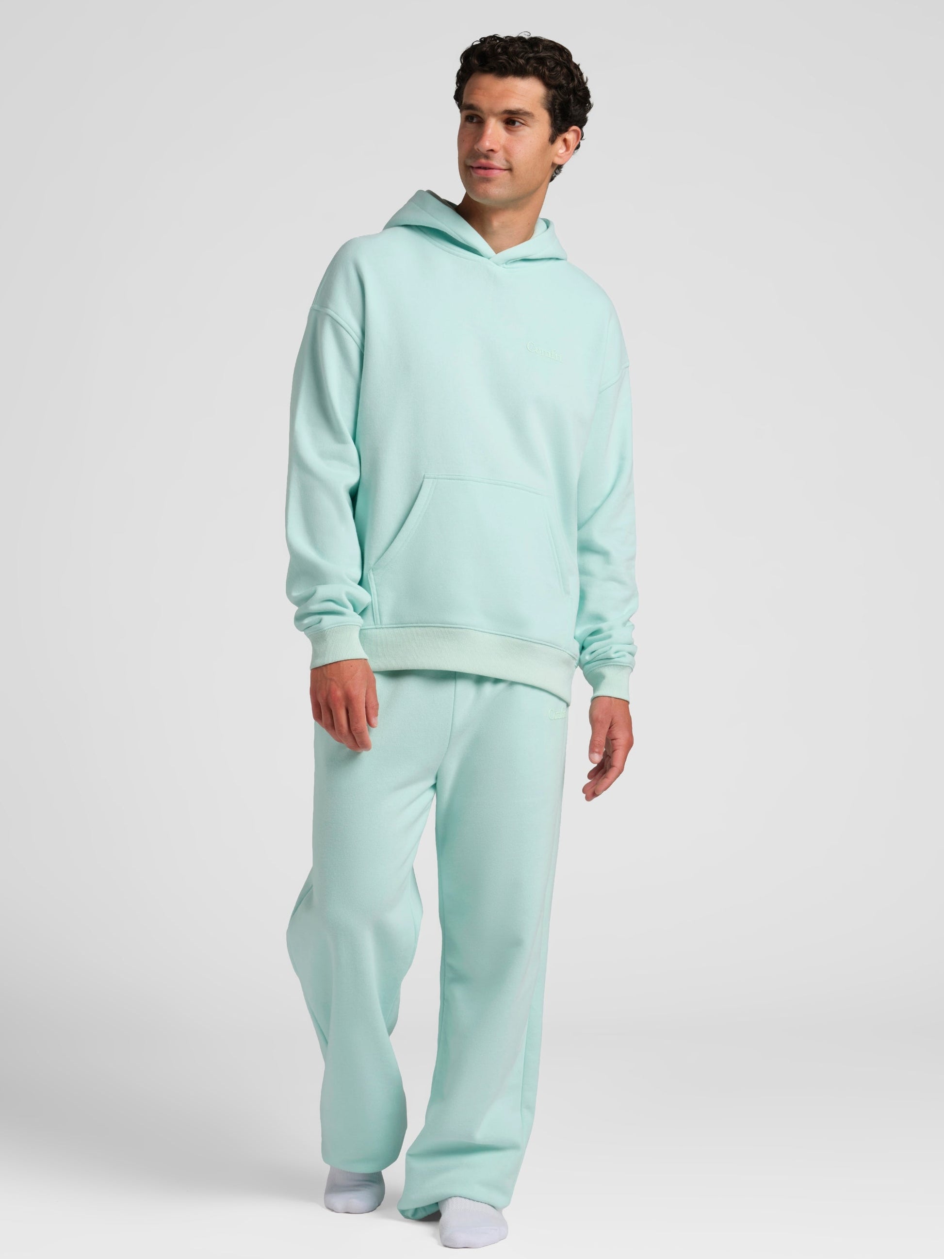 Comfrt Halo Leichtes Crop Hoodie Super Soft Baumwollmischung