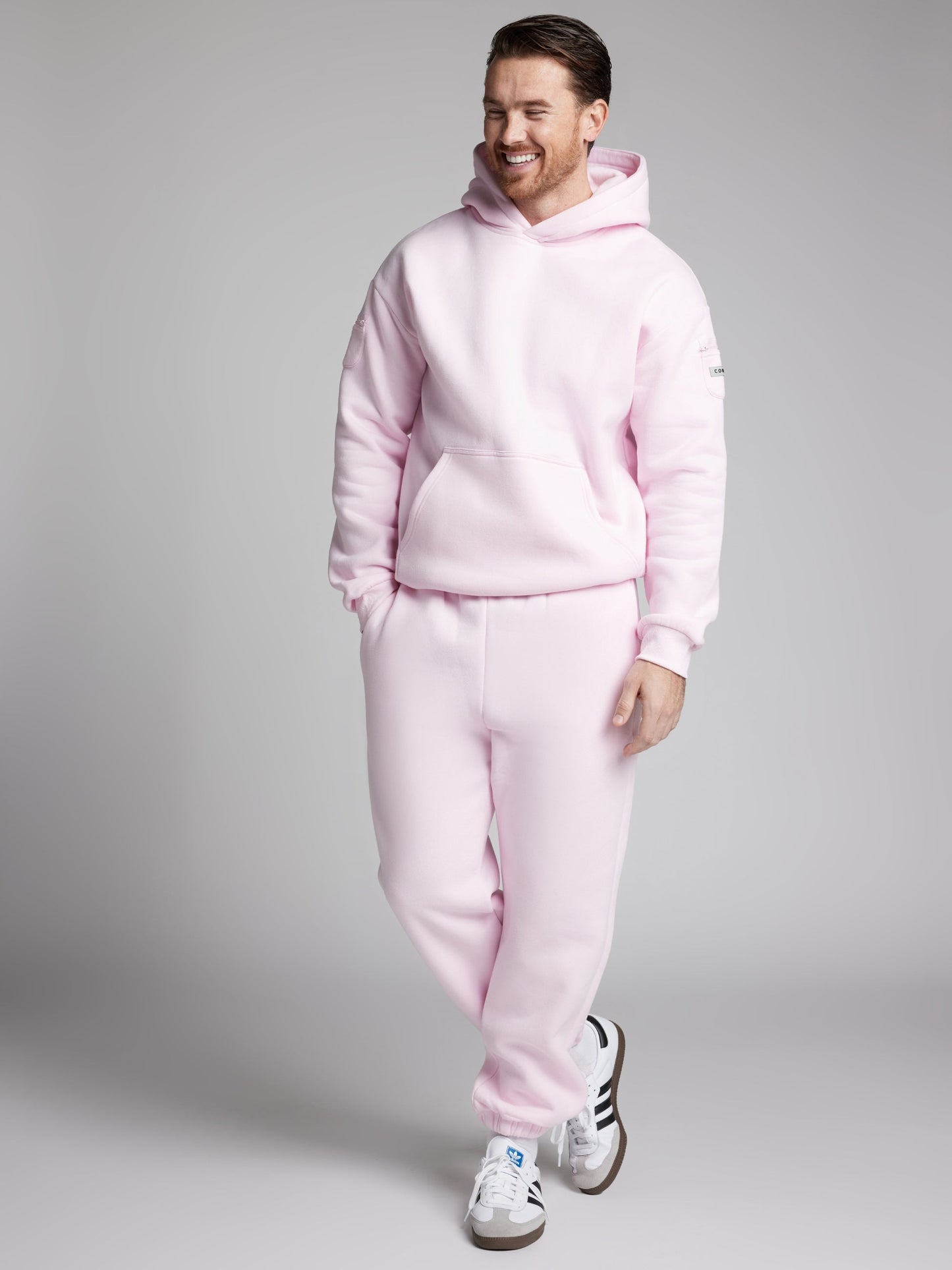 Comfrt Travel Essentials Hoodie Superweich Baumwollmischung Oversized Moss