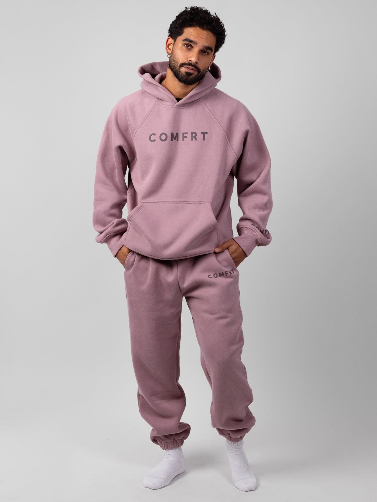 Comfrt Tranquil Hoodie Unisex Gewichtet Oversized Entspannend Komfort