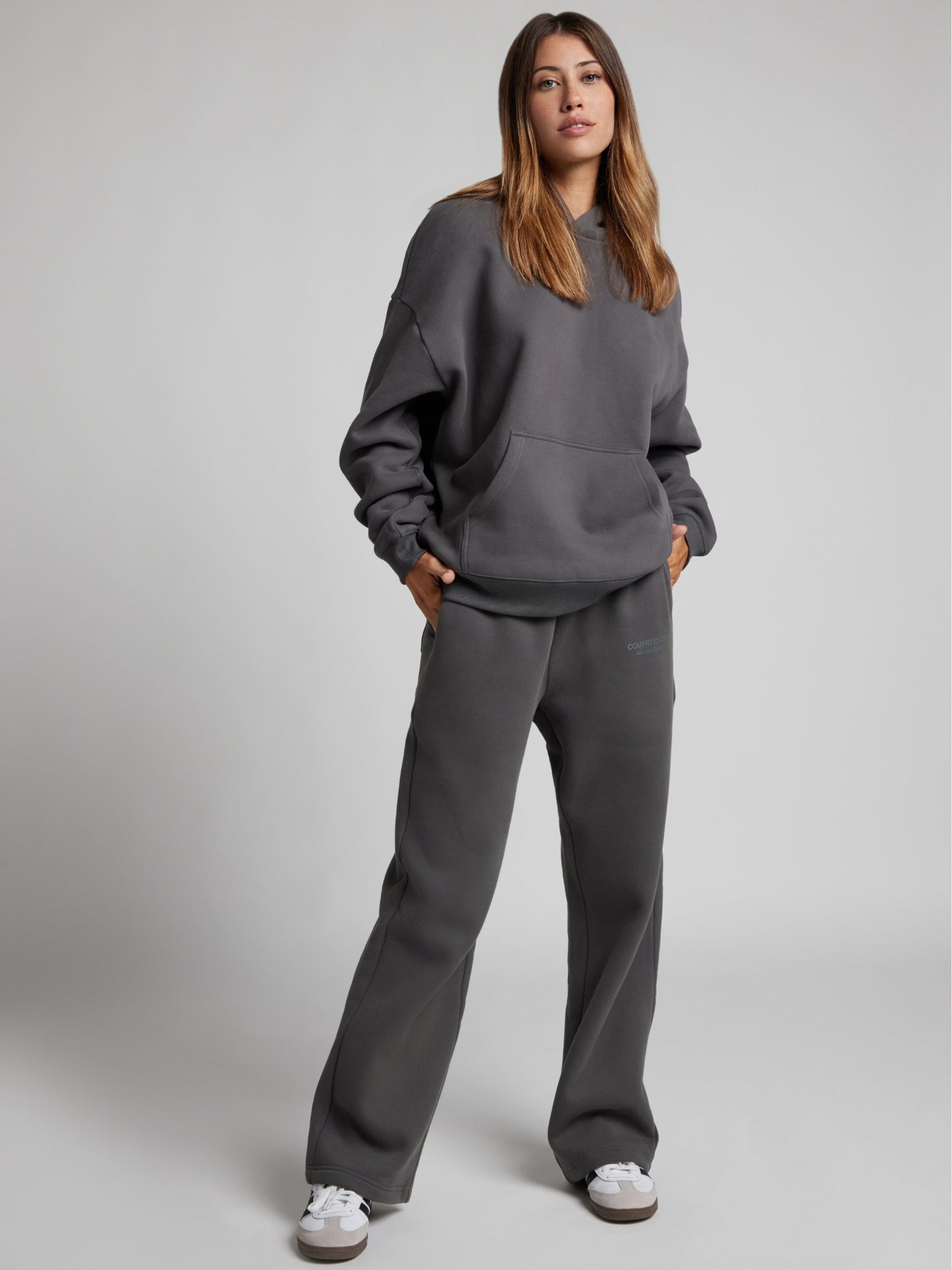 Comfrt Basic Crop Hoodie Unisex Super Soft Cotton Blend