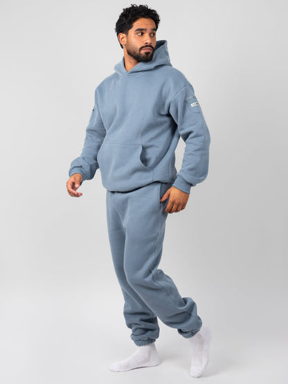 Comfrt Travel Essentials Hoodie Superweich Baumwollmischung Oversized Moss