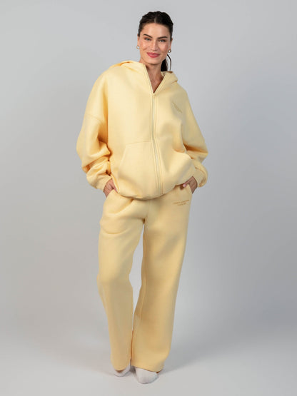 Comfrt Pastel Zip Hoodie CloudTouch Fleece