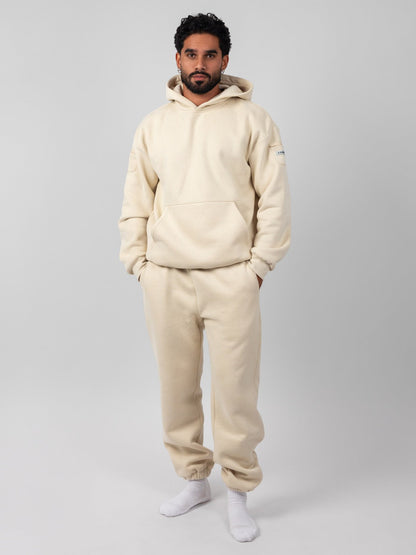 Comfrt Travel Essentials Hoodie Superweich Baumwollmischung Oversized Moss