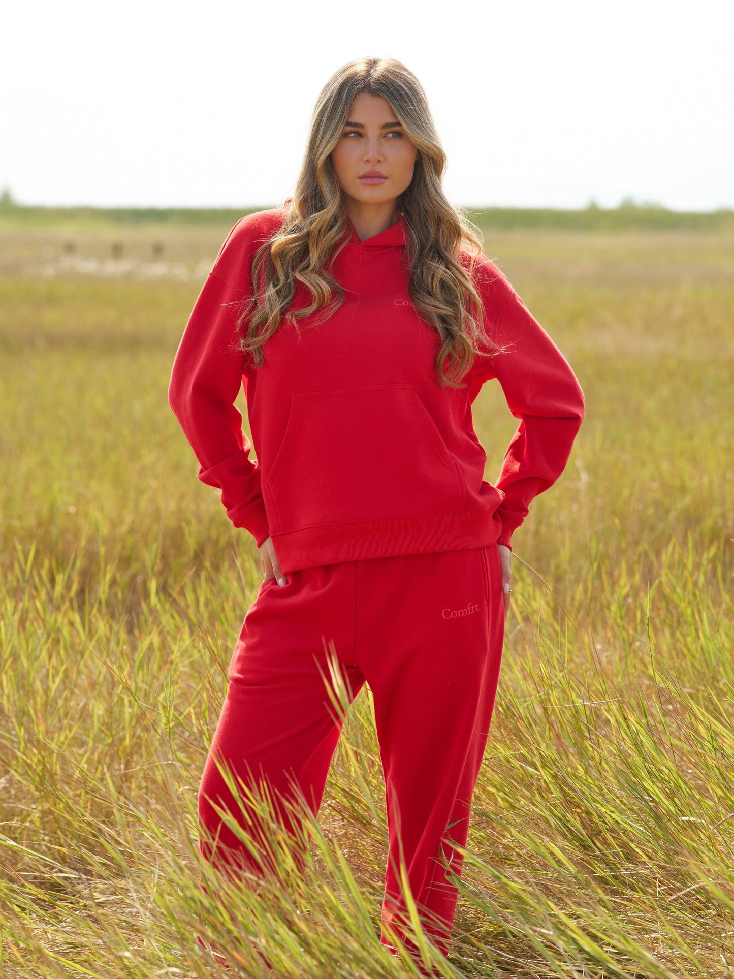 Comfrt Halo Lightweight Crop Hoodie