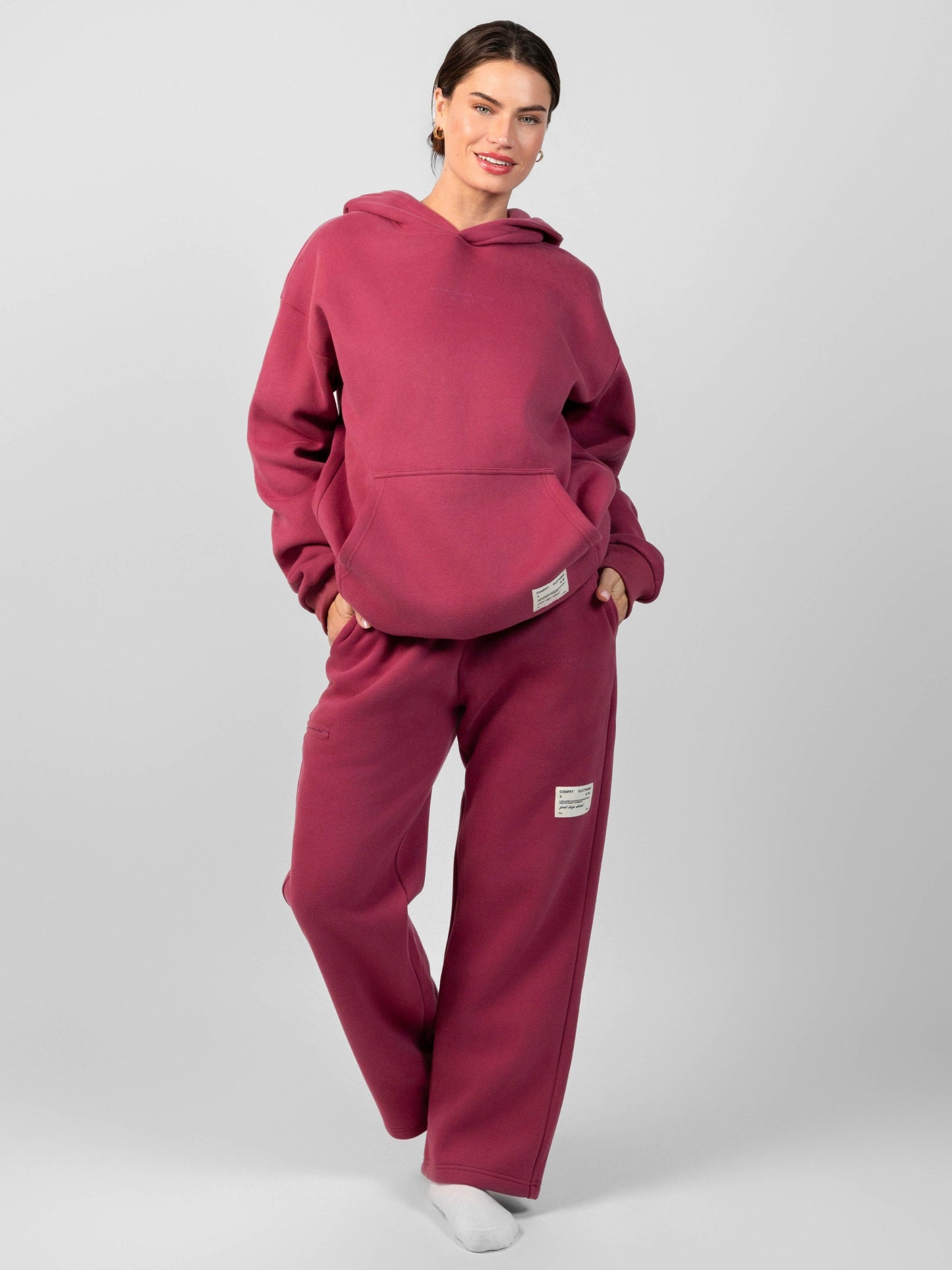 Comfrt Affirmation Hoodie Super Soft Cotton Blend Unisex