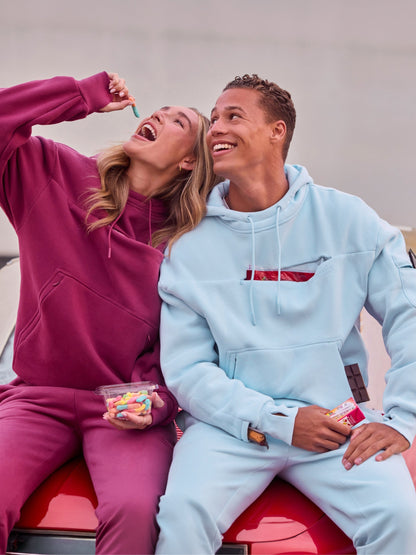 Comfrt Snak™ Hoodie Unisex Heavyweight Fleece mit 6 Snacktaschen