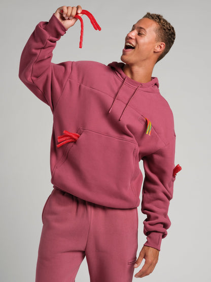 Comfrt Snak™ Hoodie Unisex Heavyweight Fleece mit 6 Snacktaschen