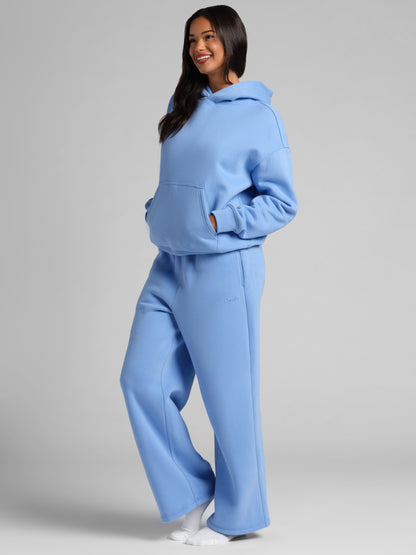 Comfrt Basic Crop Hoodie Unisex Super Soft Cotton Blend