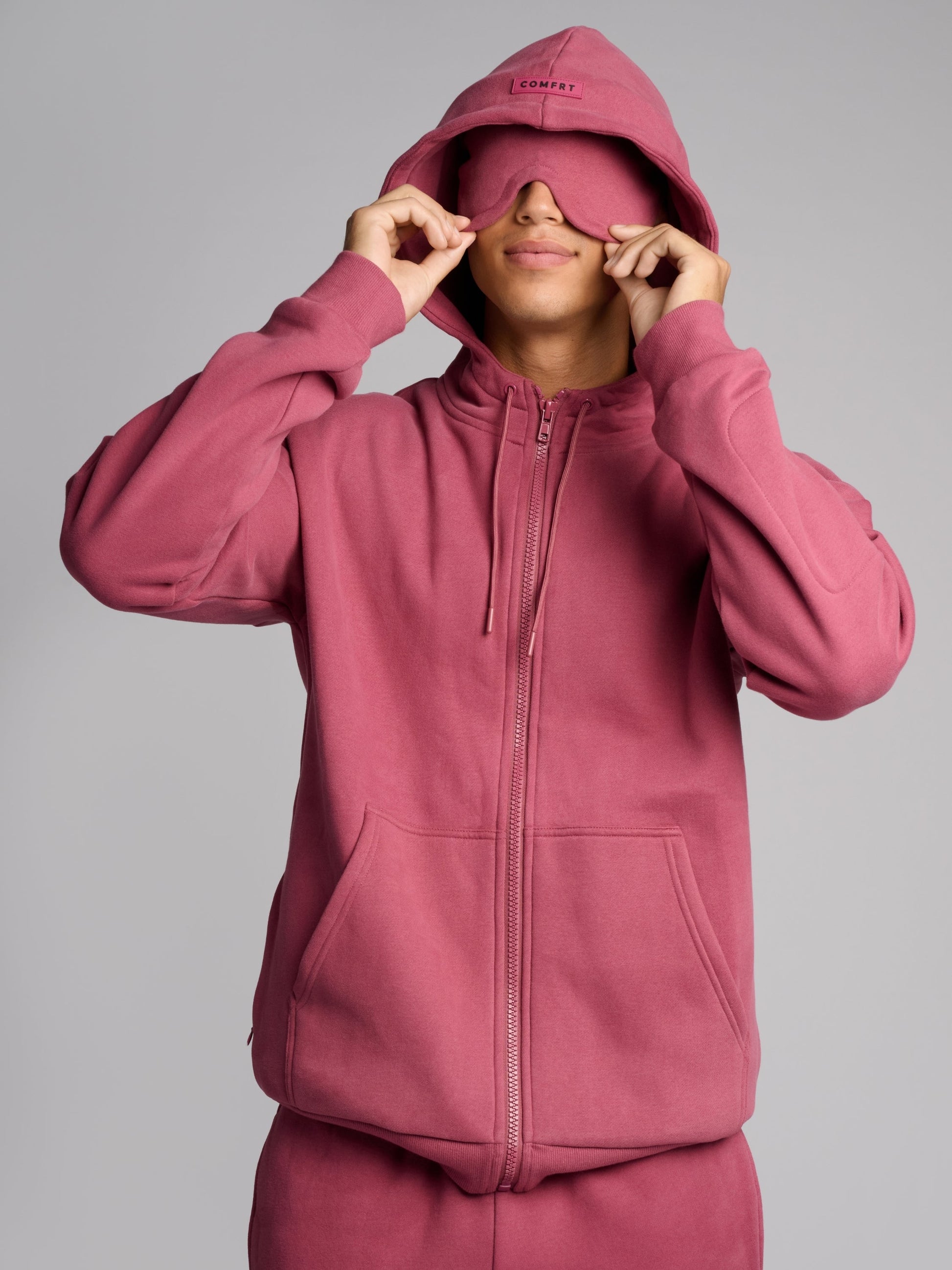 Comfrt Airplane Mode Travel Zip Hoodie