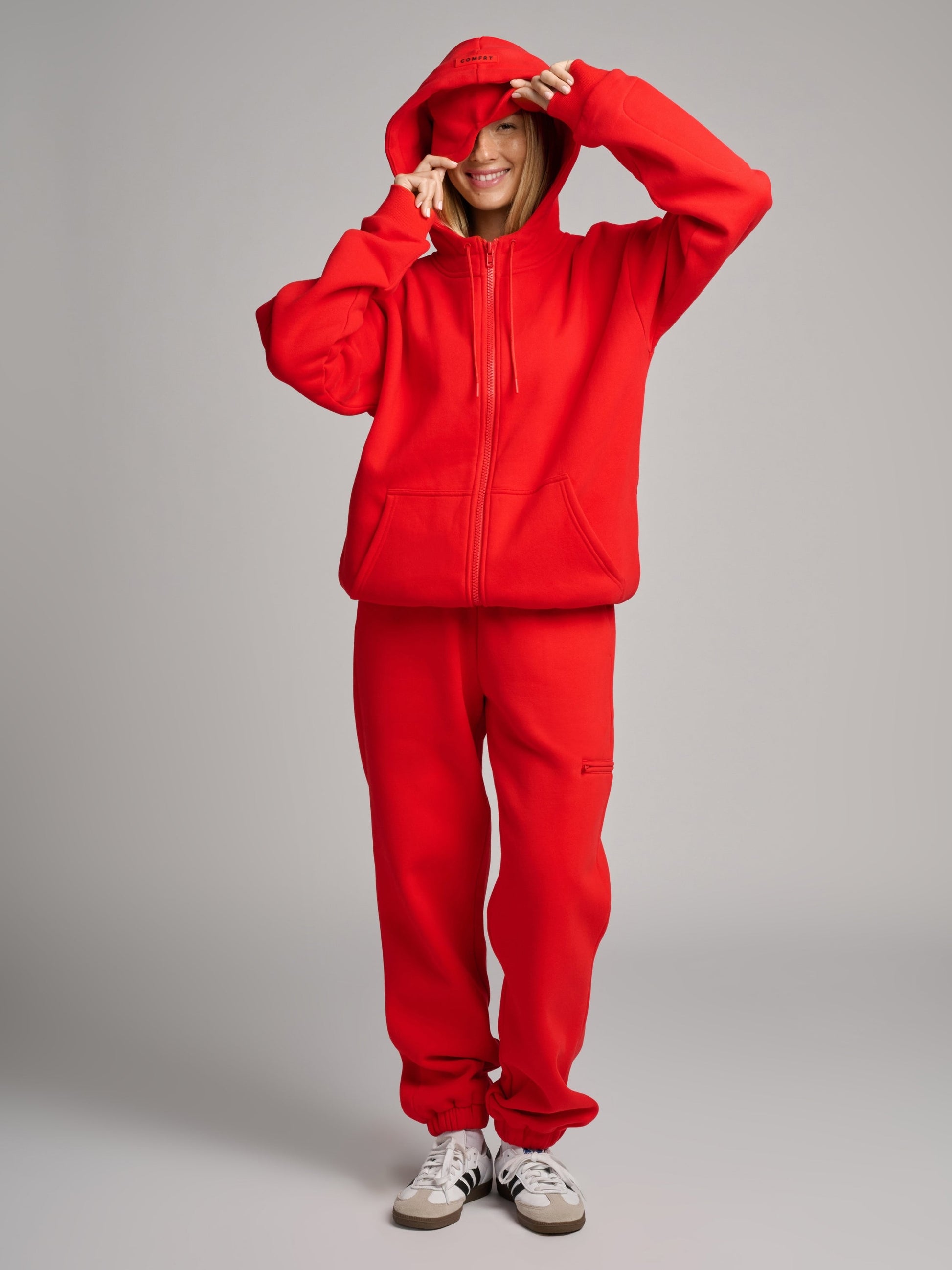 Comfrt Airplane Mode Travel Zip Hoodie