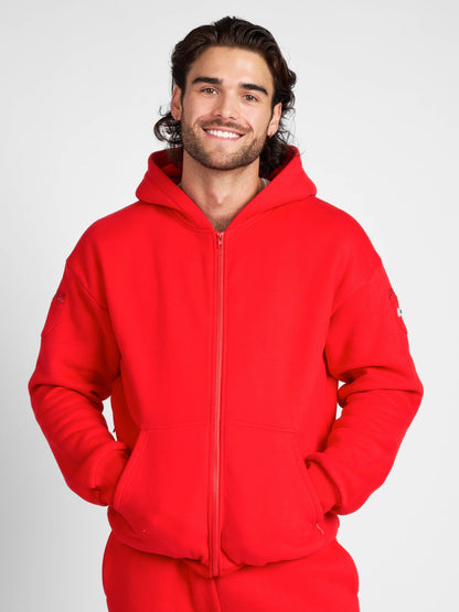 Comfrt Travel Essentials Zip Hoodie