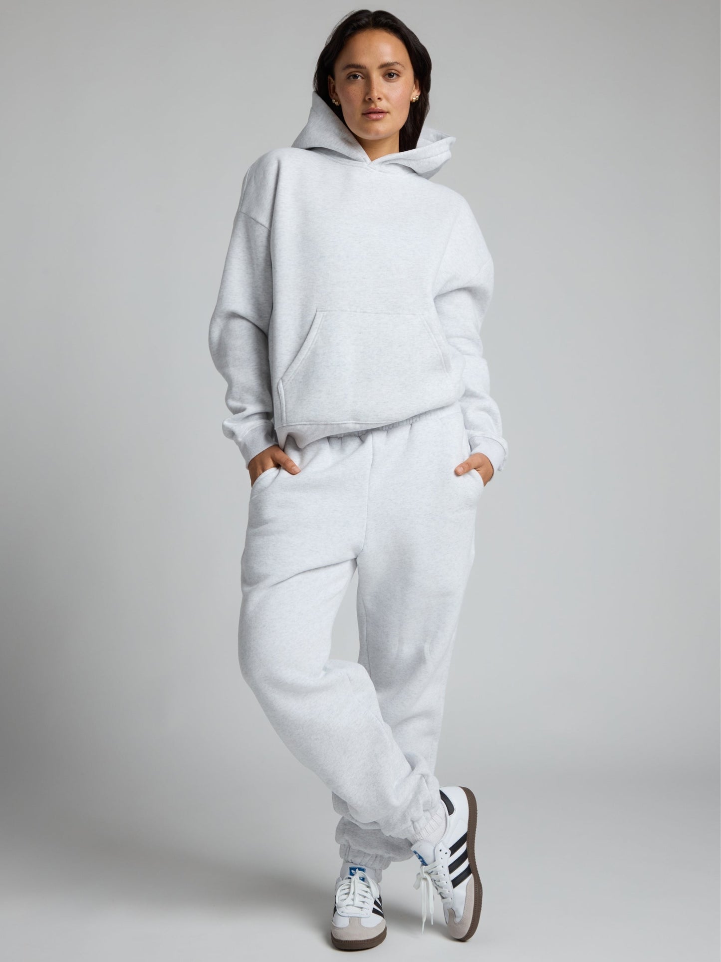 Comfrt Basic Crop Hoodie Unisex Super Soft Cotton Blend