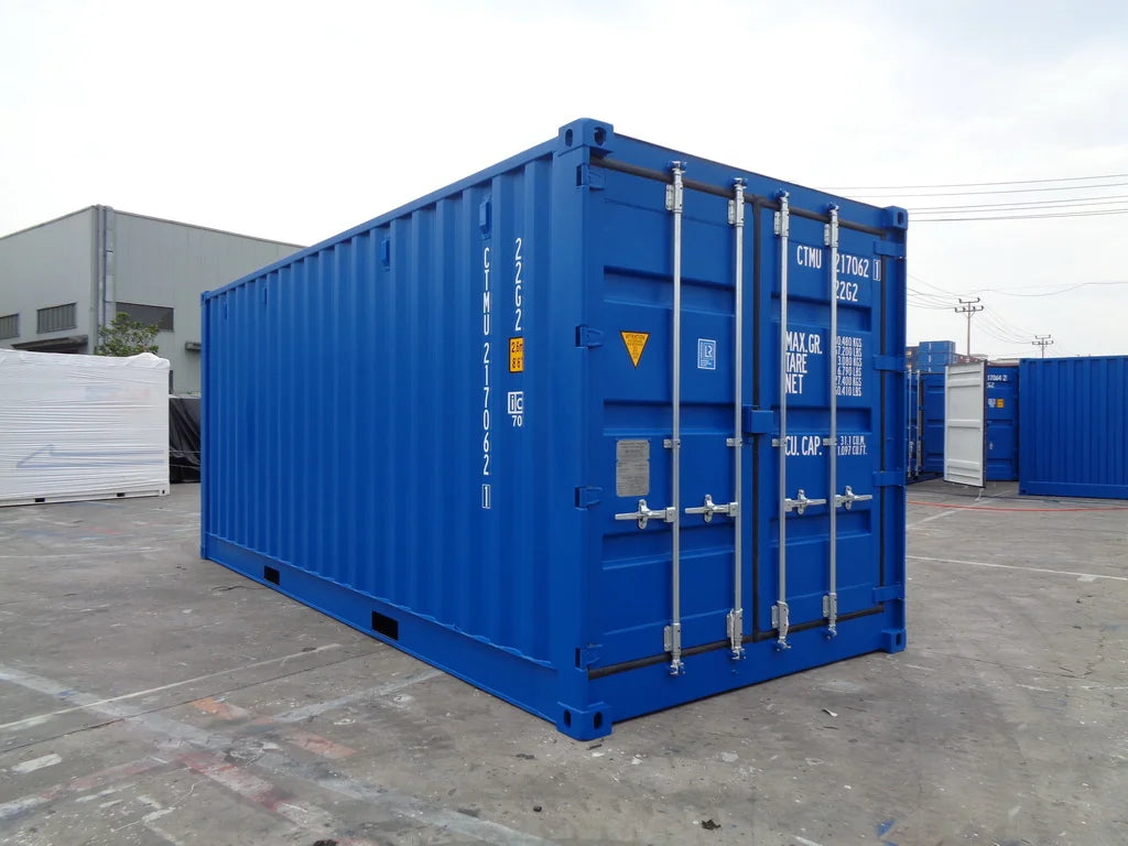Contenedores Ejido Contenedor 20 Piedi Open Side Blu