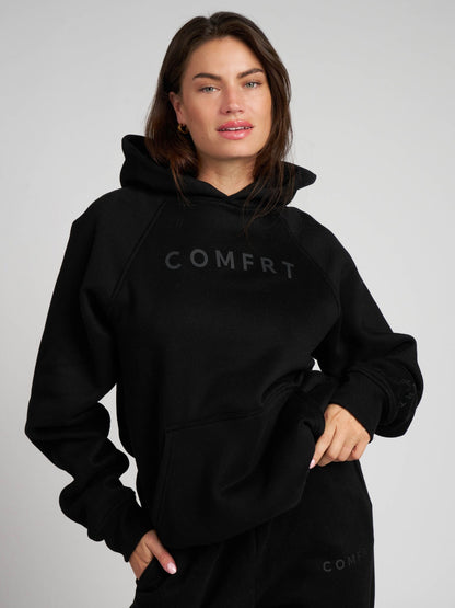 Comfrt Tranquil Hoodie Unisex Gewichtet Oversized Entspannend Komfort