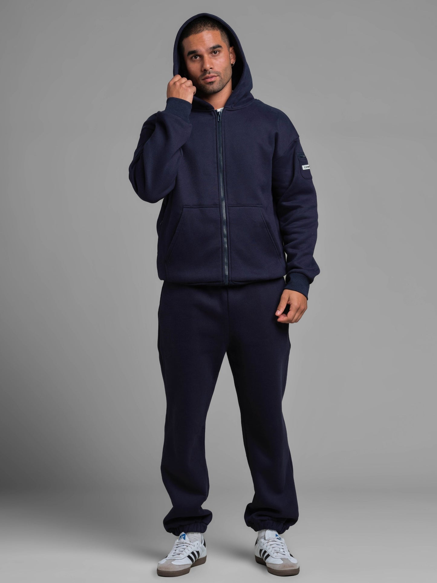 Comfrt Travel Essentials Zip Hoodie