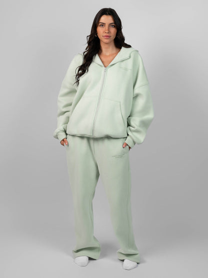 Comfrt Pastel Zip Hoodie CloudTouch Fleece