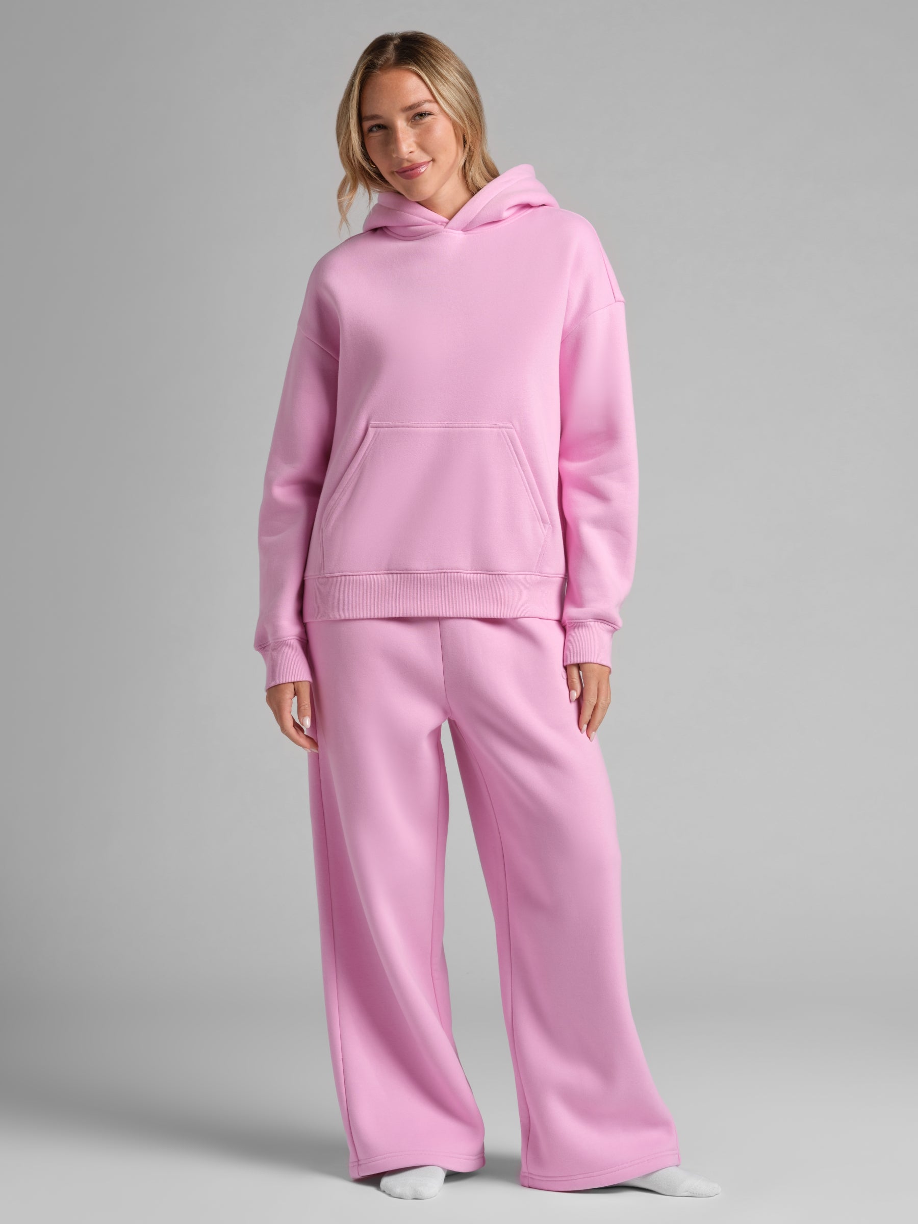 Comfrt Basic Crop Hoodie Unisex Super Soft Cotton Blend