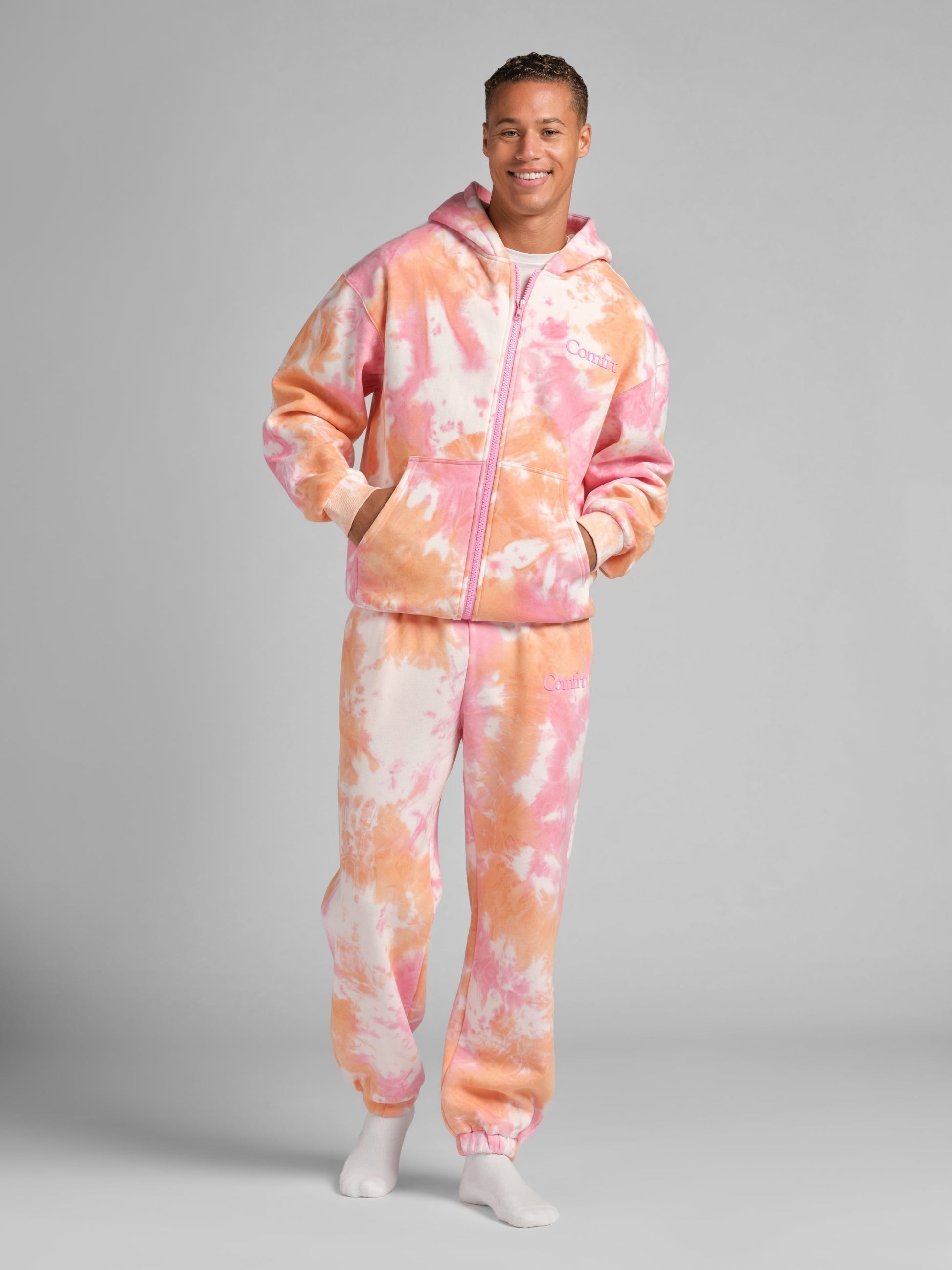 Comfrt Minimalist Zip Hoodie Unisex Oversized CloudTouch Fleece
