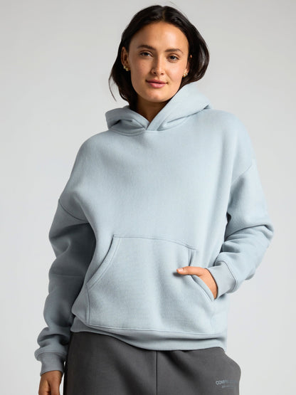 Comfrt Basic Crop Hoodie Unisex Super Soft Cotton Blend