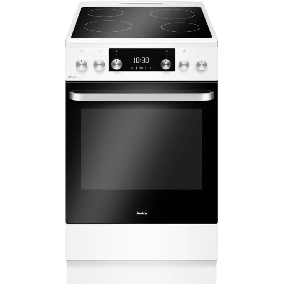 Amica ACV605RB Cocina Vitrocerámica 50 cm Radiant Hilight Blanca