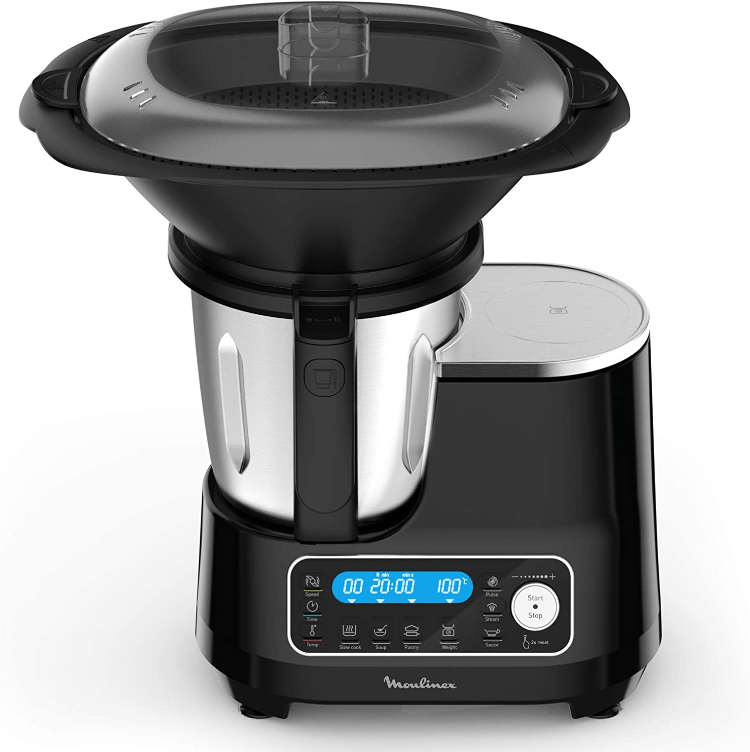 Robot Cuiseur Multifonction Moulinex Noir HF456810