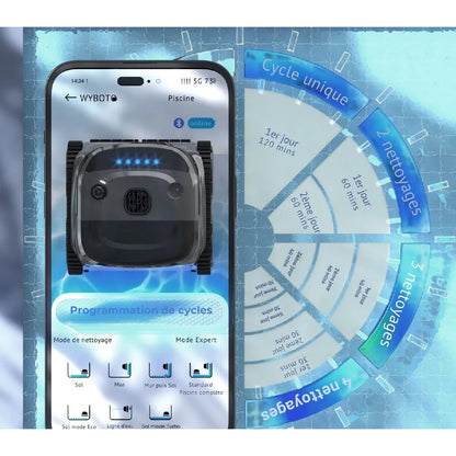 Robot Piscine WYBOT C2 PRO VISION MKR00014485215