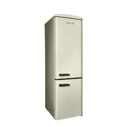 LINARIE LJCO250CREAM Refrigerador Dos Puertas Retro Crema Estático