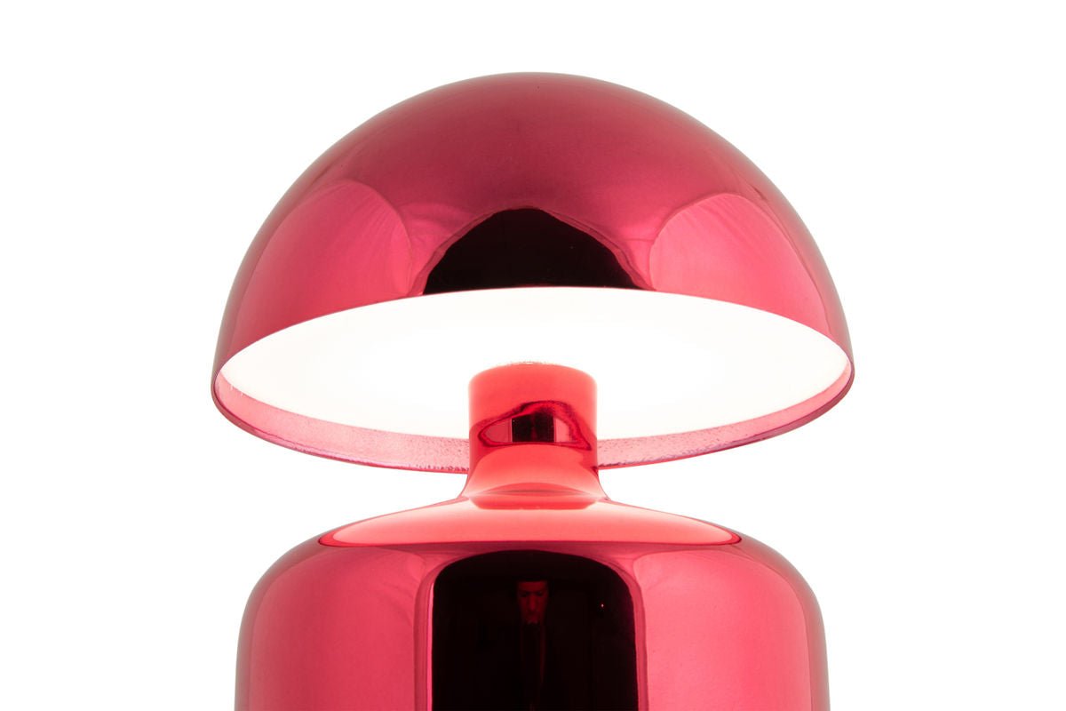 Tischlampe Skogna Designlampe aus Eisen mit LED Pink Hochglanz