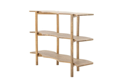 Bücherregal Reno – FSC®-zertifiziertes Mangoholz im natürlichen Design