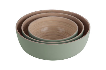 Schale Rosélis – Gefertigt aus Bamboo (3er Set)